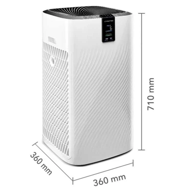 Trotec-Design-Luftreiniger AirgoClean 250E + 2 Gratis Carbon-HEPA-Filtrr 3 In 1 – Bild 4