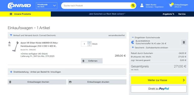 Dyson V8 Silber-Nickel 446969-01 Akku-Handstaubsauger 21.6 V 230 V 425 W – Bild 2