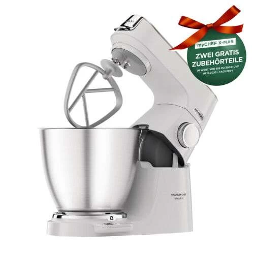 Kenwood Küchenmaschine 7 Liter 1200 Watt KVL65.001.WH – Bild 2