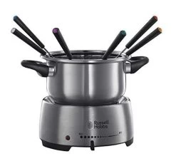 Russell Hobbs Fondue Elektrisch Set Inkl. 6 Farbige Gabeln