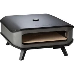 Cozze 17" Pizzaofen Für Gas Mit Thermometer Und Pizzastein