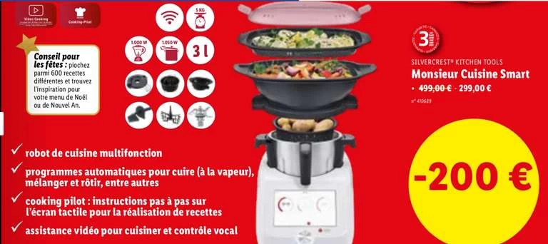 Monsieur Cuisine Smart Von Lidl à 299 Euro In Luxemburg