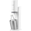 SodaStream Crystal 2.0 Umsteiger Set White O. Zylinder Inkl. Glaskaraffe 0,6L