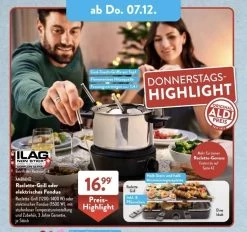 (Aldi Süd) Ambiano Raclette Grill Mit 1400 Watt
