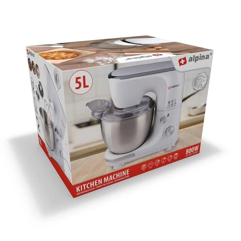 ALPINA Küchenmaschine, 800 W, 5 L – Bild 5