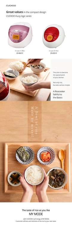 CR-0631F Beliebter Koreanischer Reiskocher – Bild 7