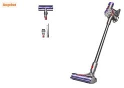 Dyson V8 (Silber/Nickel)