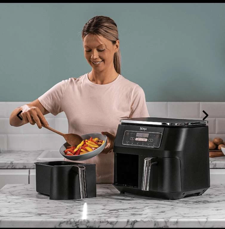 Ninja Foodi Dual Zone Heißluftfritteuse AF300EU