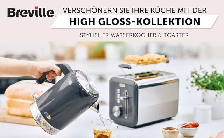 Breville By Sage High Gloss Elektrischer Wasserkocher 1,7 Liter – Bild 2