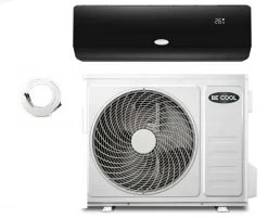 BECOOL Split Klimagerät Quick Connect BCB12SK2101QW 12000BTU Schwarz