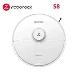 Roborock S8 Robot Staubsauger 6000Pa, Schwarz/weiß, EU Versand