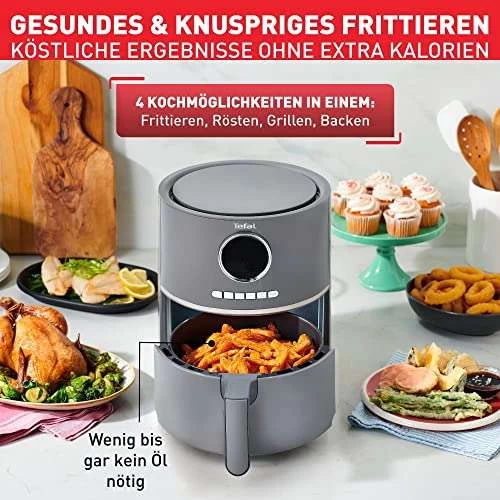 Tefal EY111B Ultra Fry Heißluftfritteuse Air Fryer, Kaufland – Bild 2