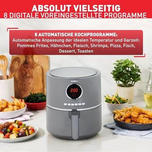 Tefal EY111B Ultra Fry Heißluftfritteuse Air Fryer, Kaufland – Bild 3