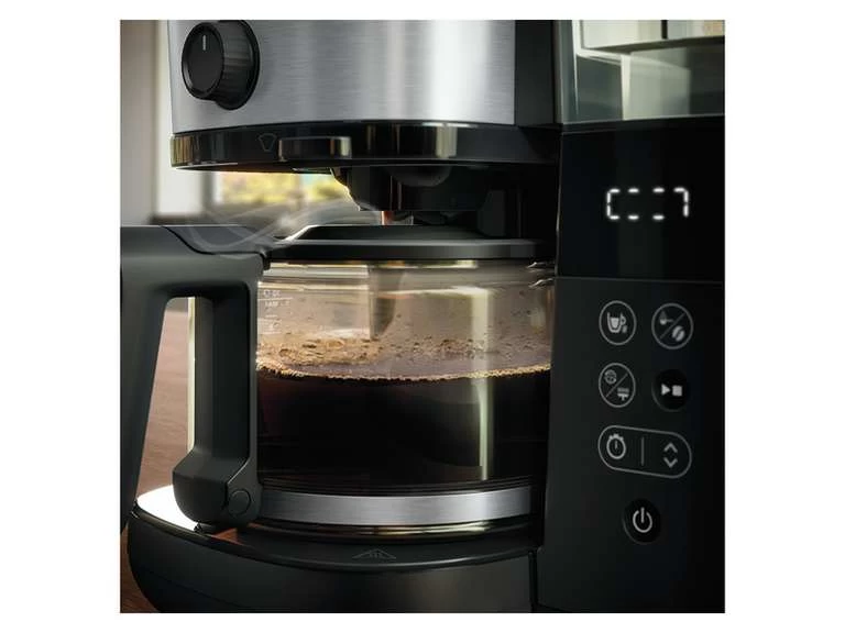 PHILIPS Kaffeemaschine Grind Brew HD7888/01, 1,25 L, Bis Zu 10 Tassen, Mit Integriertem Mahlwerk – Bild 6