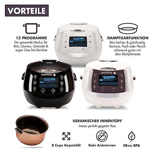 REISHUNGER Digitaler Reiskocher – Bild 2